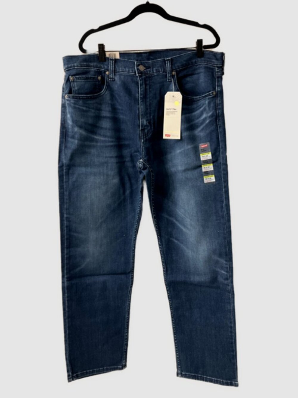 Levi’s 502 Regular Taper Flex Stretch Jeans, Dark Wash, 36 x 30